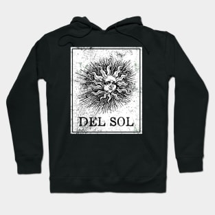 El Sol Loteria Mexican Tarot Card Hoodie